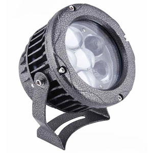 Ứng dụng đèn LED chiếu cột 18W trong chiếu sáng ngoại thất Đèn LED chiếu cột thấu kính tròn 18W LSCCTKT18 chiếu sáng kiến trúc tòa nhà ban đêm