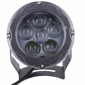 Đèn trang trí cây xanh bằng đèn LED chiếu cột Đèn LED chiếu cột 18W thấu kính tròn trang trí cây xanh sân vườn