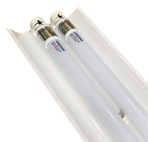 Máng đèn LED T8 đôi 0.6m LS-C2-60 với thiết kế chắc chắn