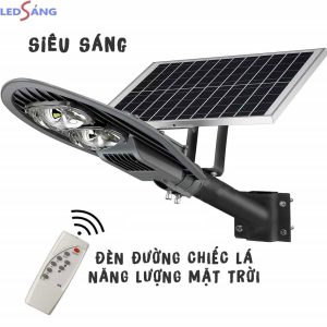 Đèn Đường Chiếc Lá Năng Lượng Mặt Trời 100w
