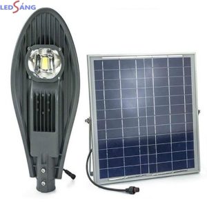 Đèn Đường Chiếc Lá Năng Lượng Mặt Trời 50w