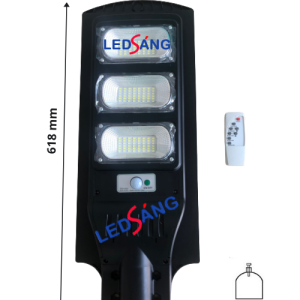 Đèn Đường Năng Lượng Mặt Trời Liền Thể LSCSD01.SL90W