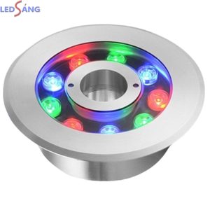 Đèn LED Âm Nước Bánh Xe Inox 9W LSANBXI9W