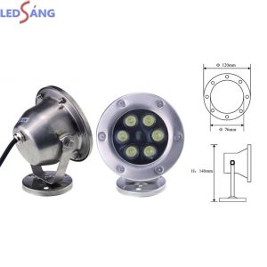 Đèn LED Âm Nước Chân Đế 6W LSANCD6W