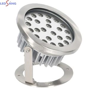 Đèn LED Âm Nước Chân Đế Tản Nhiệt 24x2W LSANCDTN24W