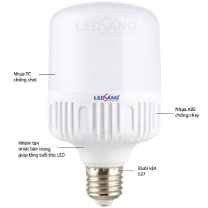 Đèn LED Buld 30W LB9-30W