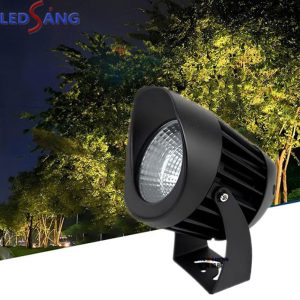 Đèn LED Chiếu Cột Mũ Đen 10-12W LSCCMD10-12