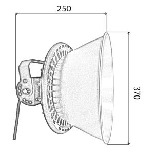 Đèn LED Nhà Xưởng UFO UF-150W