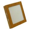 Đèn LED Ốp Nổi Vuông Viền Gỗ 18w OVVGLS18W