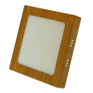 Đèn LED Ốp Nổi Vuông Viền Gỗ 18w OVVGLS18W