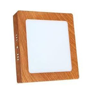 Đèn LED Ốp Nổi Vuông Viền Gỗ 18w OVVGLS18W