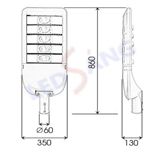 Đèn LED Street Light COB ST02-250W
