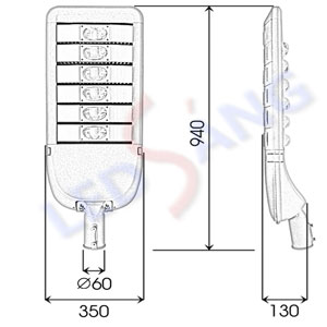 Đèn LED Street Light COB ST02-300W