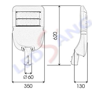 Đèn LED Street Light SMD ST02-100W