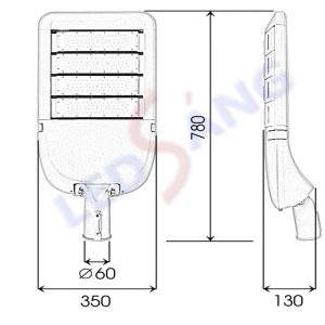 Đèn LED Street Light SMD ST02-200W