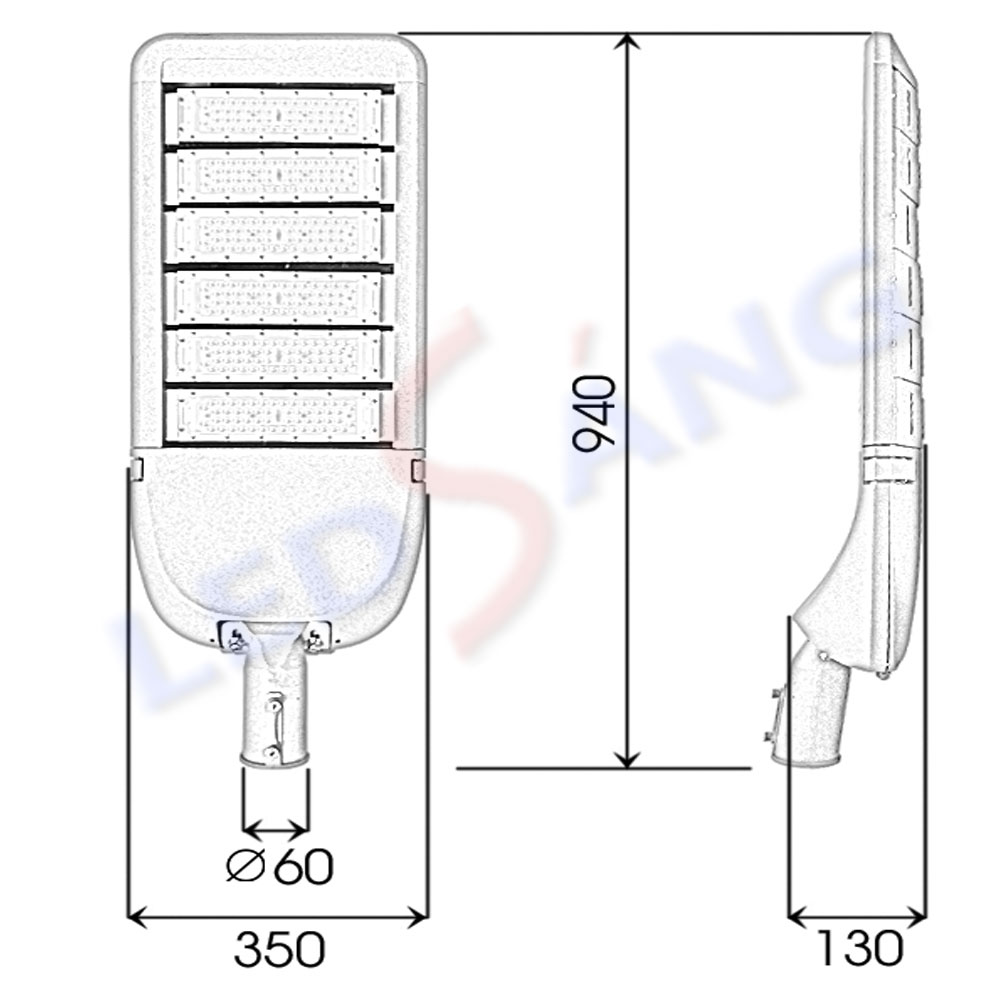 Đèn LED Street Light SMD ST02-300W