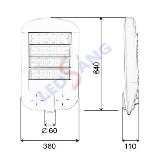 Đèn LED Street Light SMD ST03-200W