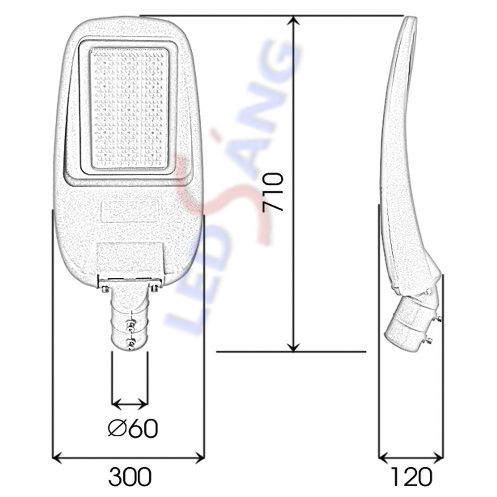 Đèn LED Street Light SMD ST10-150W