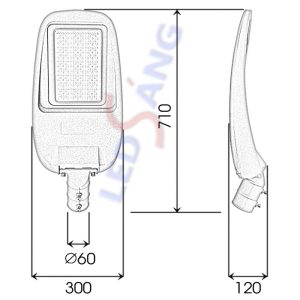 Đèn LED Street Light SMD ST10-200W