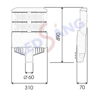Đèn LED Street Light SMD ST11-100W