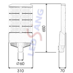 Đèn LED Street Light SMD ST11-200W