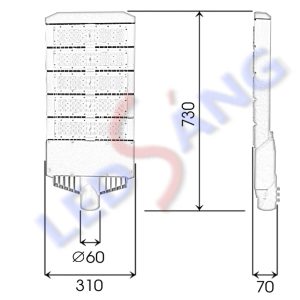 Đèn LED Street Light SMD ST11-250W