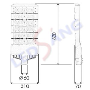 Đèn LED Street Light SMD ST11-300W