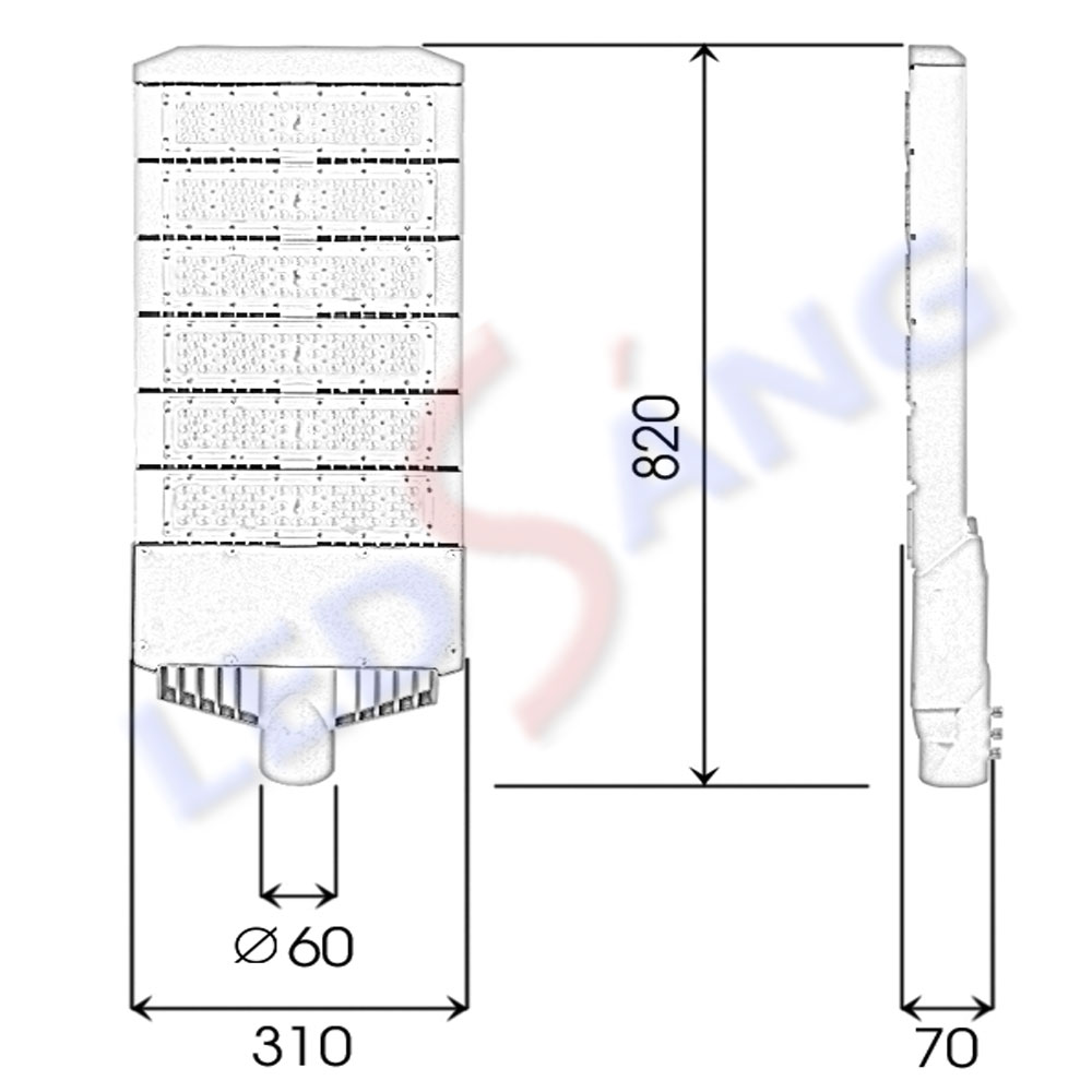Đèn LED Street Light SMD ST11-300W