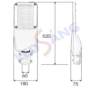 Đèn LED Street Light SMD ST12-100W
