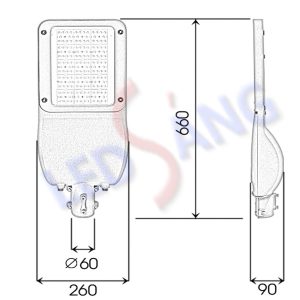 Đèn LED Street Light SMD ST12-150W
