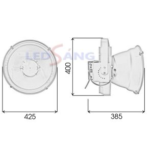 Đèn Pha LED Cầu Cảng LSCC - 500W