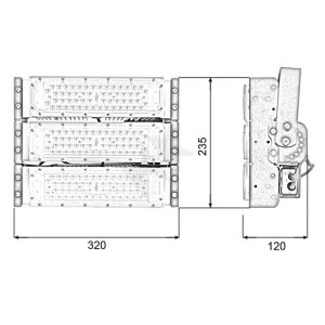 Đèn Pha LED Module 150W Philips LSDPMPL150-SMD