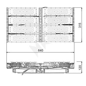 Đèn Pha LED Module 400W Philips LSDPMPL400-SMD