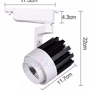 Đèn Rọi Spotlight COB 30W Trắng SP3-W-30