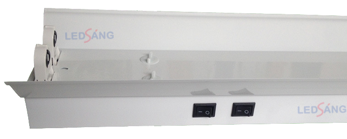 Máng Đèn LED Chóa Đôi Công Tắc 1.2M LS-CT2-120