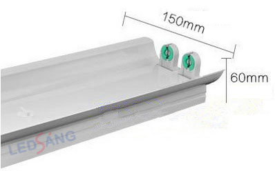 Máng Đèn LED Chóa Đôi Công Tắc 1.2M LS-CT2-120