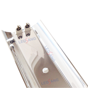 Máng Đèn LED Chóa Đôi Inox 1.2M IN-C2-120