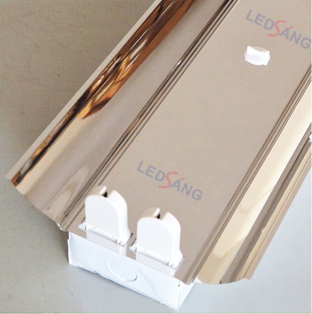 Máng Đèn LED Chóa Đôi Inox 1.2M IN-C2-120